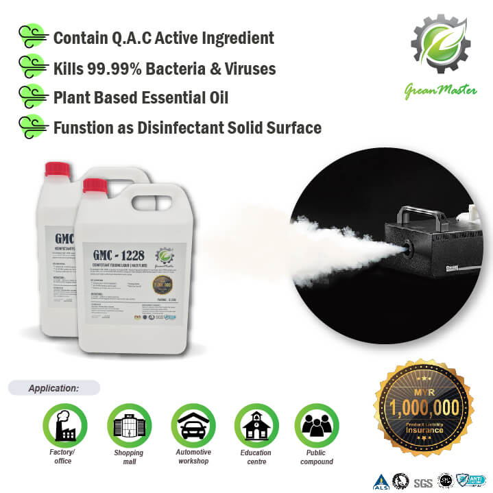 GMC 1228 Disinfectant Fogging Solution
